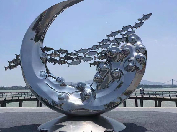 烟台雕塑公司-渔海码头